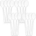 thumbnail image 1 of Set of 16 - 10" Clear Plastic Serving Spoons, 1 of 6