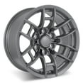 thumbnail image 1 of Set of 16" Matte Gunmetal Flow Forged Pro Style 2020 Wheels for Tacoma, 4Runner, FJ Cruiser (16x8, 0mm Offset), 1 of 4