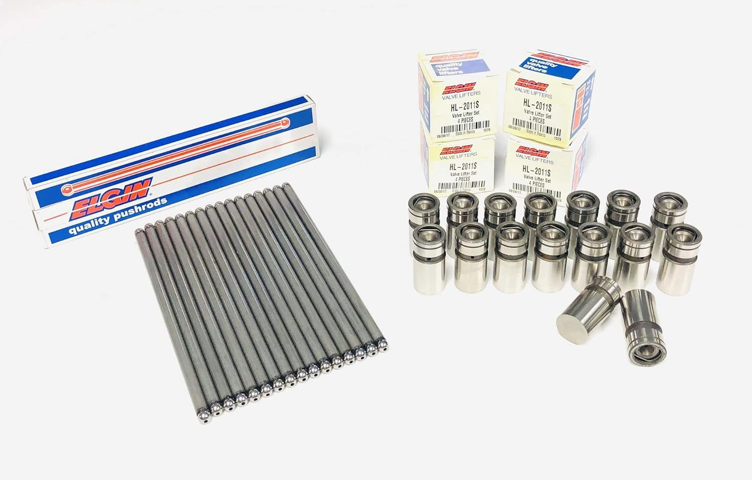 Set of (16) Replacement Push Rods & Lifters compatible with AMC JEEP