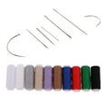 Set of 17 Upholstery Repair Sewing Thread and Heavy Duty Household Hand