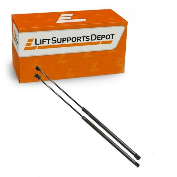 Set of 2 10mm "Quick Release" End Lift Supports 8.07 Inch Extended X 119 lbs New for Car Gas Shock Strut - Lift Supports Depot PM3402EZ10-a