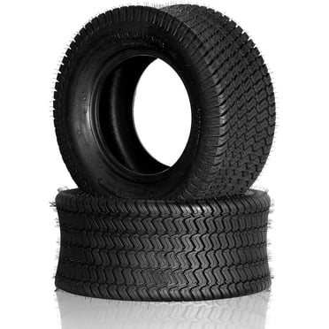 WANDA 16x6.50-8 Lawn Mower Tires – 2PC Turf Tractor Cart Tyres (4PR, P332)