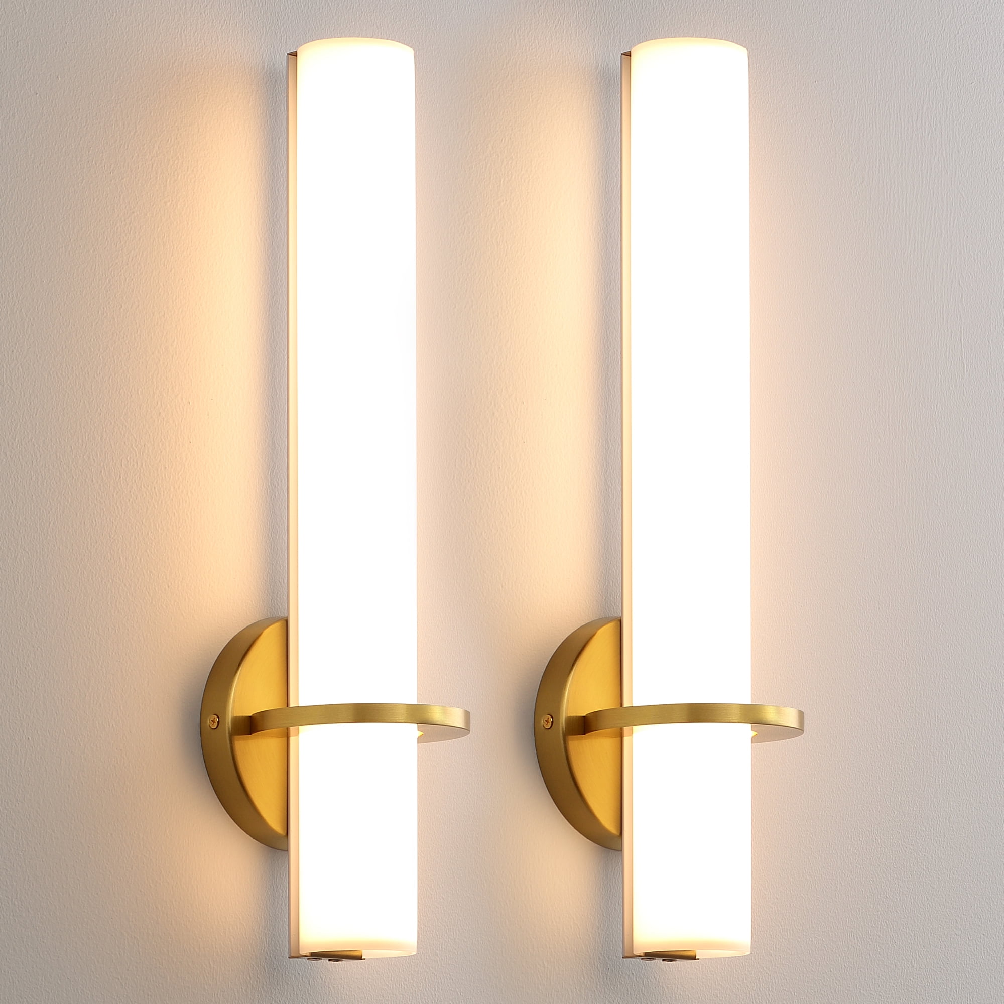 Set of 2 18W LED Wall Sconces 18.11\, image size:2000x2000