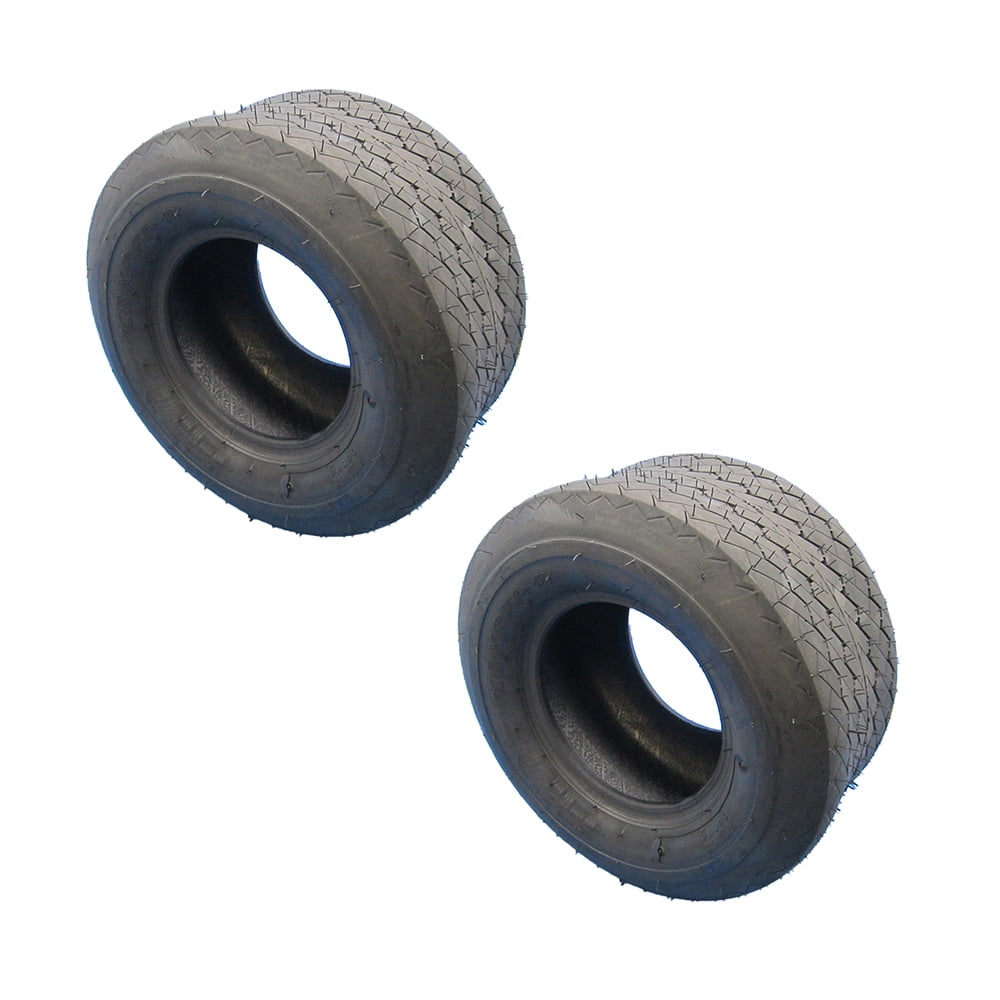 Lot De 2 Chambres à Air 18 X 8,50-8 / 18 X 9,50-8 – Valve Droite TR-13 – Pour Tondeuse, Voiturette De Golf, Brouette, Remorque, VTT