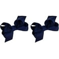 thumbnail image 1 of Set of 2 - 2.75Inch Grosgrain Ribbon Children's Hair Bows, 1 of 3