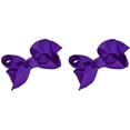 thumbnail image 1 of Set of 2 - 2.75Inch Grosgrain Ribbon Children's Hair Bows, 1 of 3