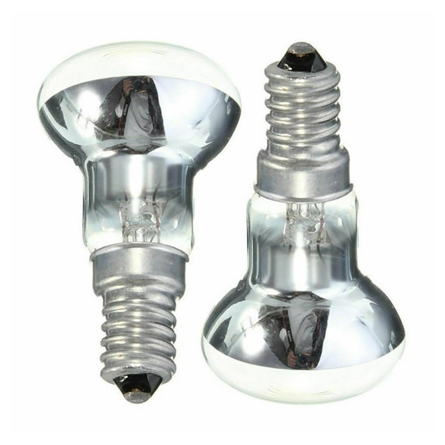 Set of 2 25w R39 Lava Lamp Bulb SES E14 Reflector Screw in Spotlight