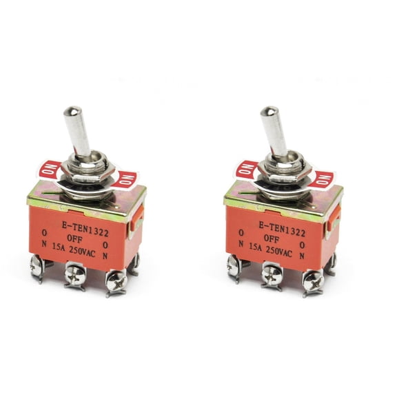 ORDDIART E-Ten1322 Toggle 250V 15a 3 Positions Lightweight