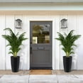 thumbnail image 1 of Set of 2, 30in Tall Self Watering Pots for Indoor Plants, Large Indoor Plant Pot with Built-in Drainage and a Water Level Monitor, for Patio, Porch, 1 of 8
