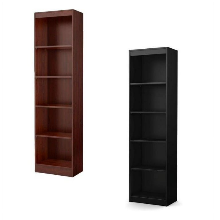 Narrow cherry deals bookcase