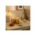 thumbnail image 1 of Decorative Small Mushroom Scented Candles for Men or Women - Stylish Votive Candle with Lid for Outdoor and Indoor - Whimsical Decor for Living Room, Bedroom, or Bathroom - Set of 2, 5", Gold & Brown, 1 of 11