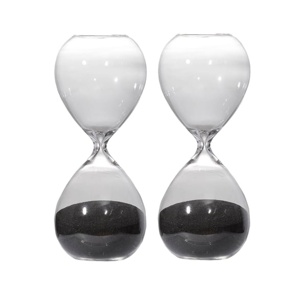 Set of 2, 8" Ferdinand 30-Minute , Black Sand