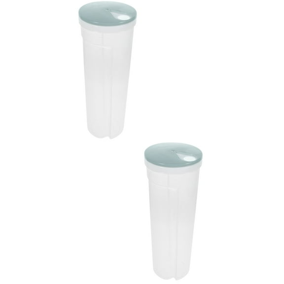 LOLIPPYY Spaghetti Container Storage, Multi-Color Airtight, Perfect for Noodles and Grains, 2Pcs