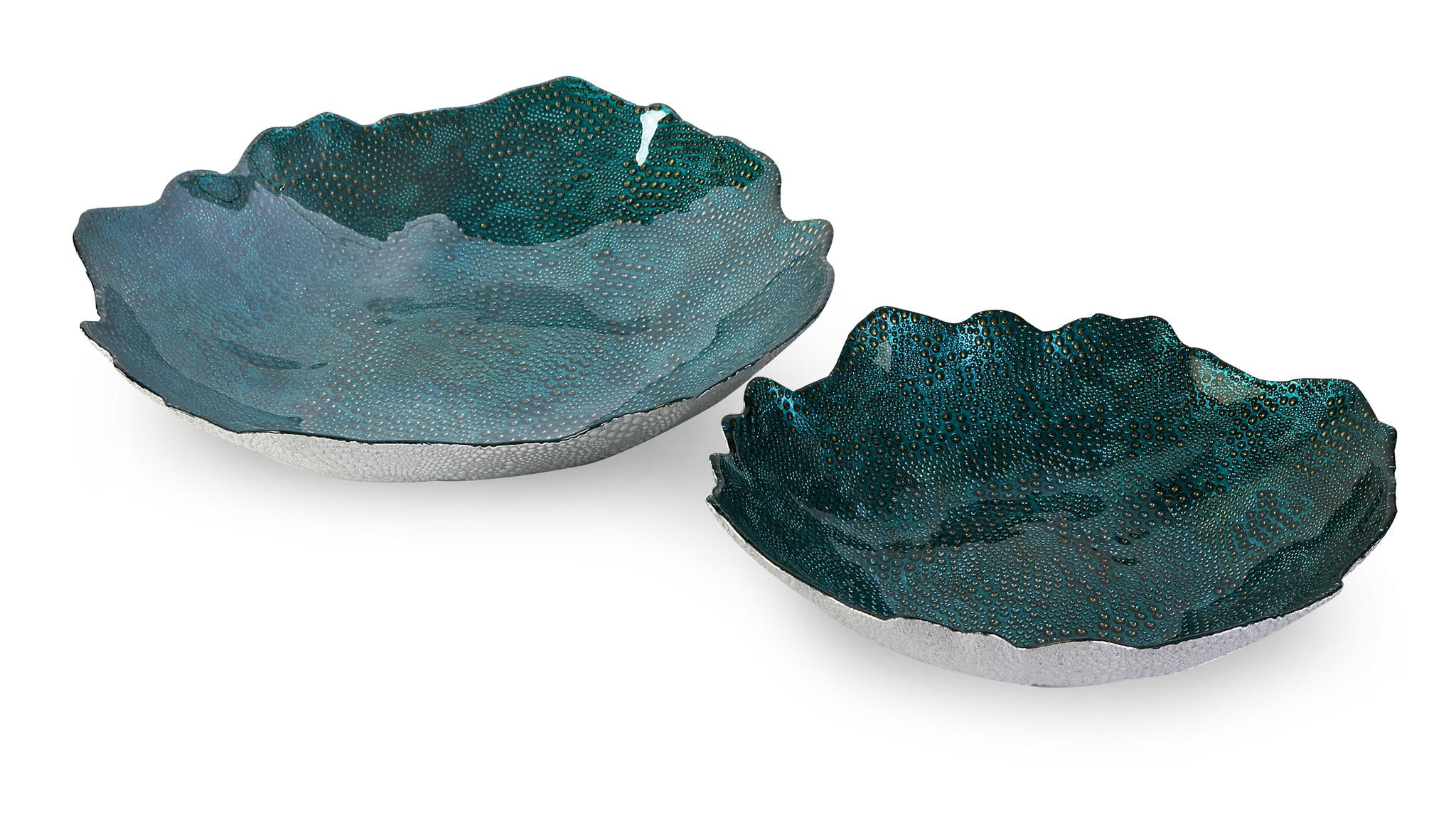 Set of 2 Amazing Belcove Glass Bowls