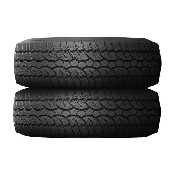 Set of 2 Americus Rugged All Terrain LT235/80R17 120/117S E Tires Fits: 2011-18 Chevrolet Silverado 3500 HD LTZ, 2011-13 Ram 3500 Laramie Longhorn