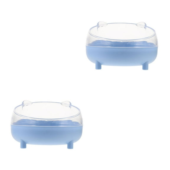Set of 2 Animal Durable Pet Container Chinchilla Sand Bath
