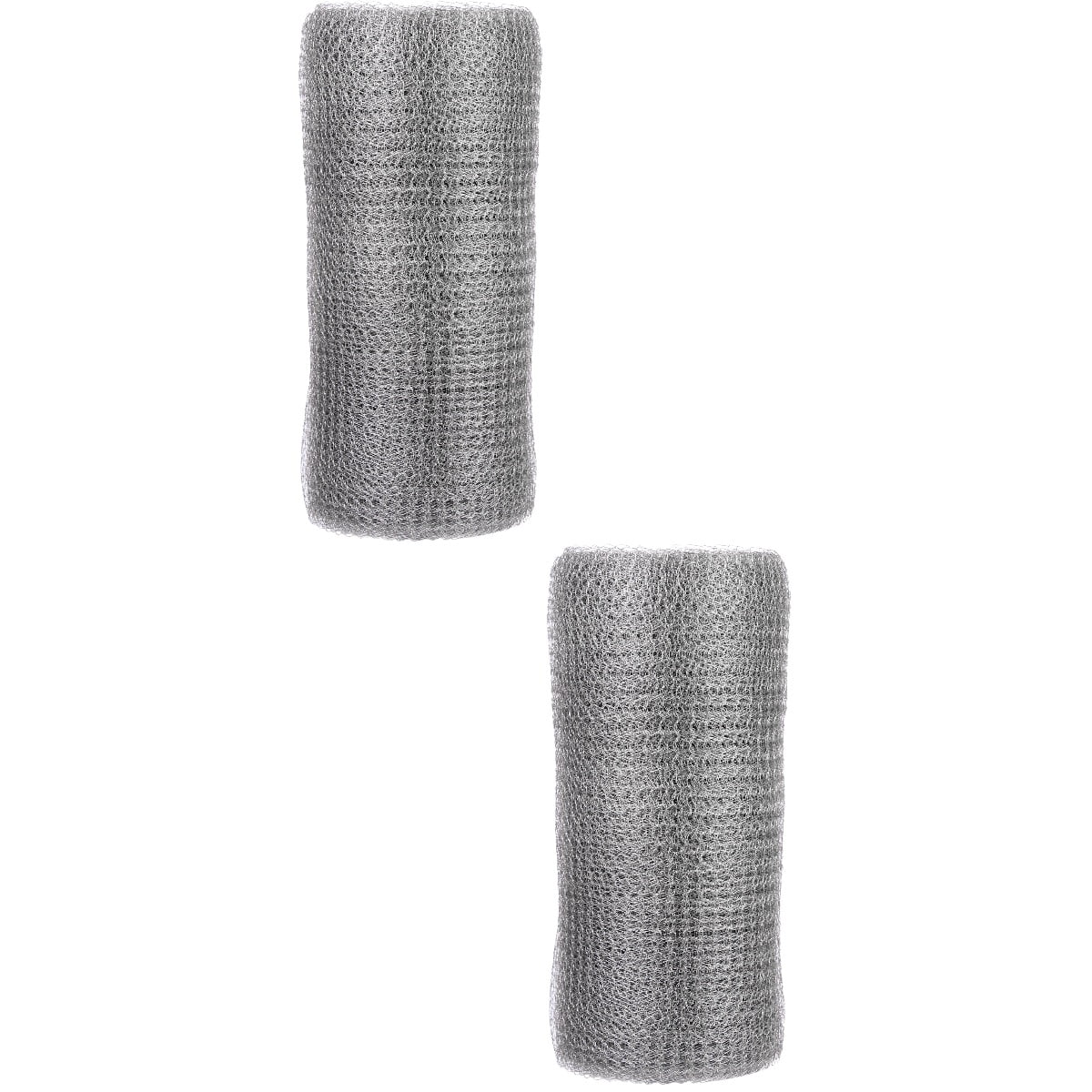 Set of 2 Antirat Net Chicken Wire Fence AntiMice Stainless Steel