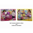 thumbnail image 1 of Set of 2 Barbie Doll Clothing Outfit Set - Fashionistas Beach Party + I Can Be Chef Restaurant Clothing, 1 of 5