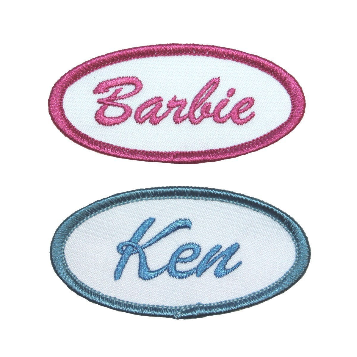 Barbie & Ken Embroidered Patch — Iron On