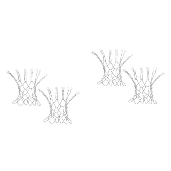 Set of 2 Basketball Easy Attachment Net School Playground Child