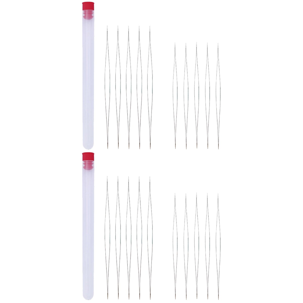 Set of 2 Beading Needles DIY Jewelry Making Threaders