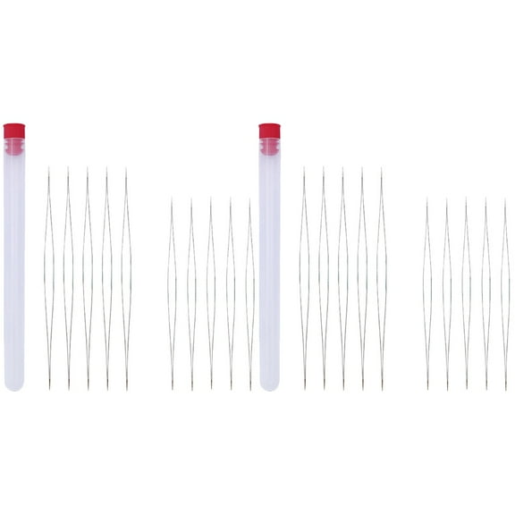 LABSERRON Beading Needles Silver Quality Metal for Stitching Use 20Pcs