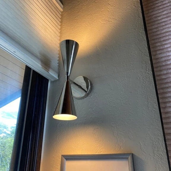 Set of 2 Beautiful Brass Stilnovo Design Wall Scone Modern Vanity Light Mid Century Light Fixture