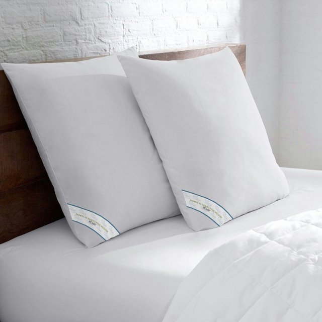 Set of 2 Beauty Sleep Premium Hypoallergenic Down Alternative Euro Square Pillow Insert (26" x