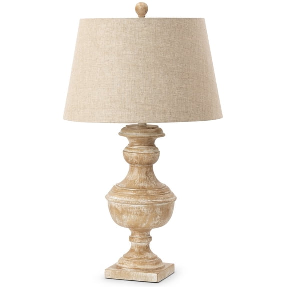 Set of 2 Beige Traditional Vase Table Lamps