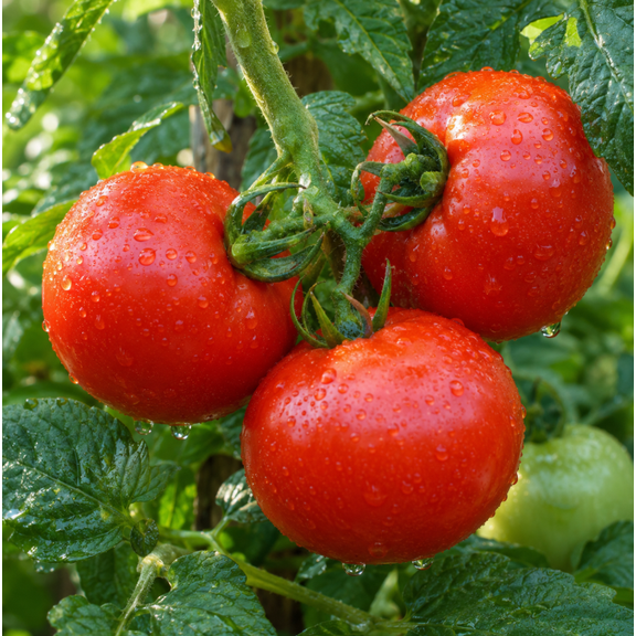 Set of 2 Better Boy Tomato Plants 4-6 Inch Tall, Live Vegetable Plants for Home Garden and Patio Containers