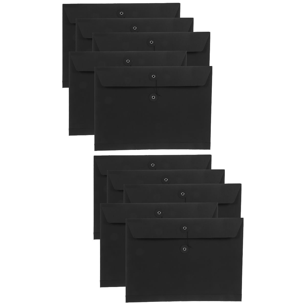 Set of 2 Binder Clips Trendy Paper Pockets File Document Folders Envelope Jacket Office Supplies Kraft Bag Boutique