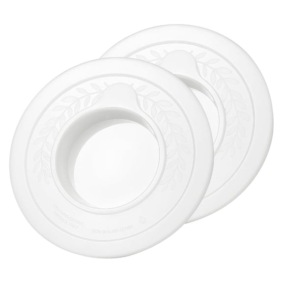 Set of 2 Blender Cover Plastic Mixers Lid Pouring Shield for 7QT Stand Mixers