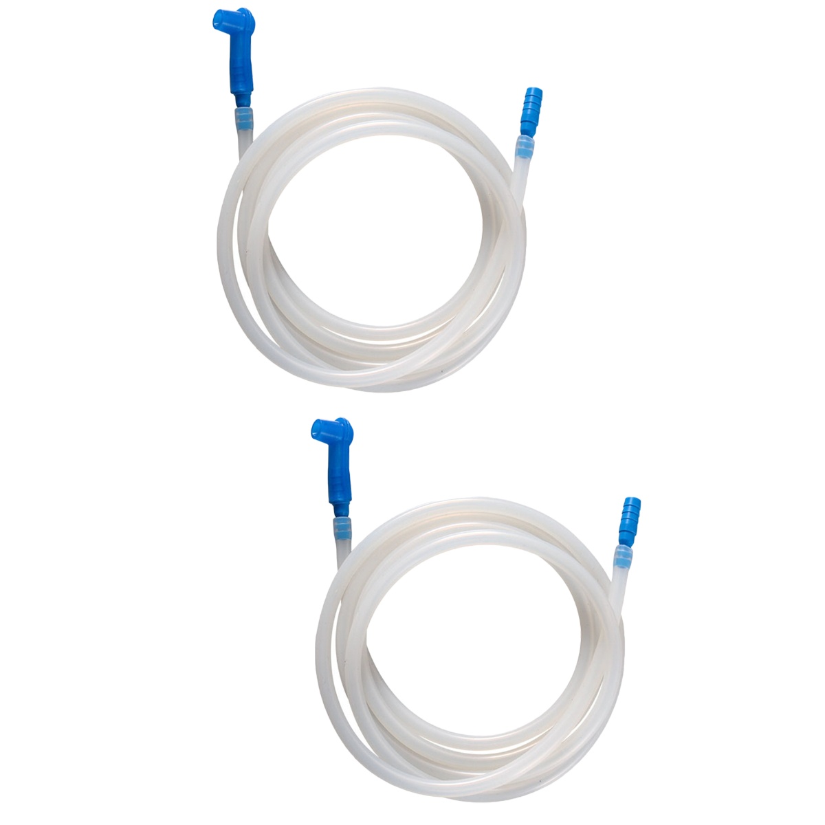 Set of 2 Brake Hose Replacement with Coupler Bleeder Fuel Vacuum