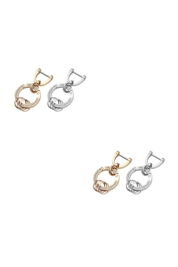 Set of 2 Buckle Jewelry Key Chain Lightweight Keychain Stylish