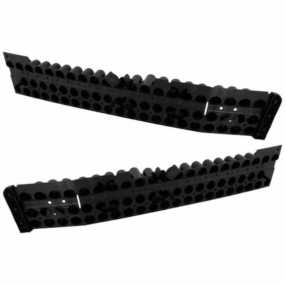 Set of 2 Bumper Face Bar Impact Absorbers Front Driver & Passenger Side Pair