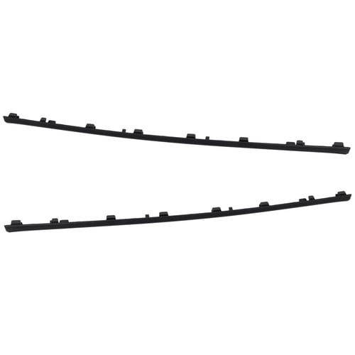 Set of 2 Bumper Face Bar Trims Molding Step Pads Rear Driver & Passenger Pair