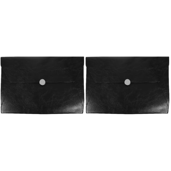 Set of 2 Business Envelopes File Holder High Capacity Office Travel