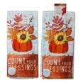 thumbnail image 1 of Set of 2 COUNT YOUR BLESSINGS Sunflower Terry Kitchen Towels by Kay Dee Designs, 1 of 2