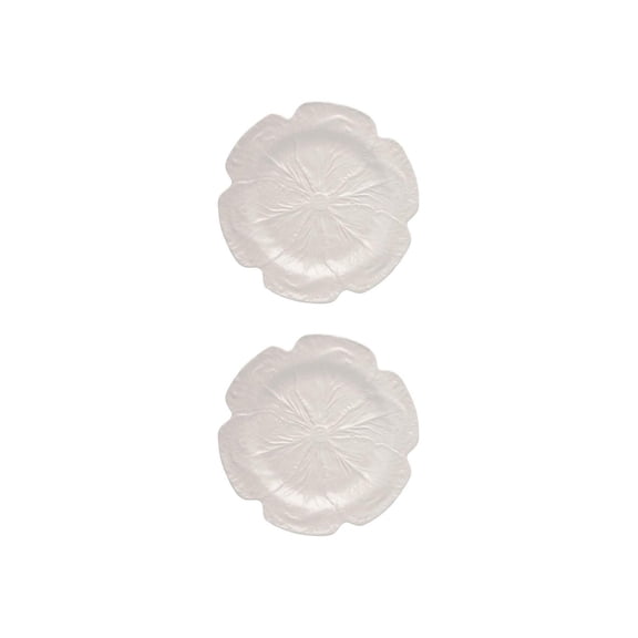 Set of 2 Cabbage Charger Plates