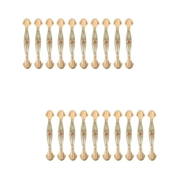 Set of 2 Cabinet Handle Kitchen Drawer Knobs Door Rose Gold