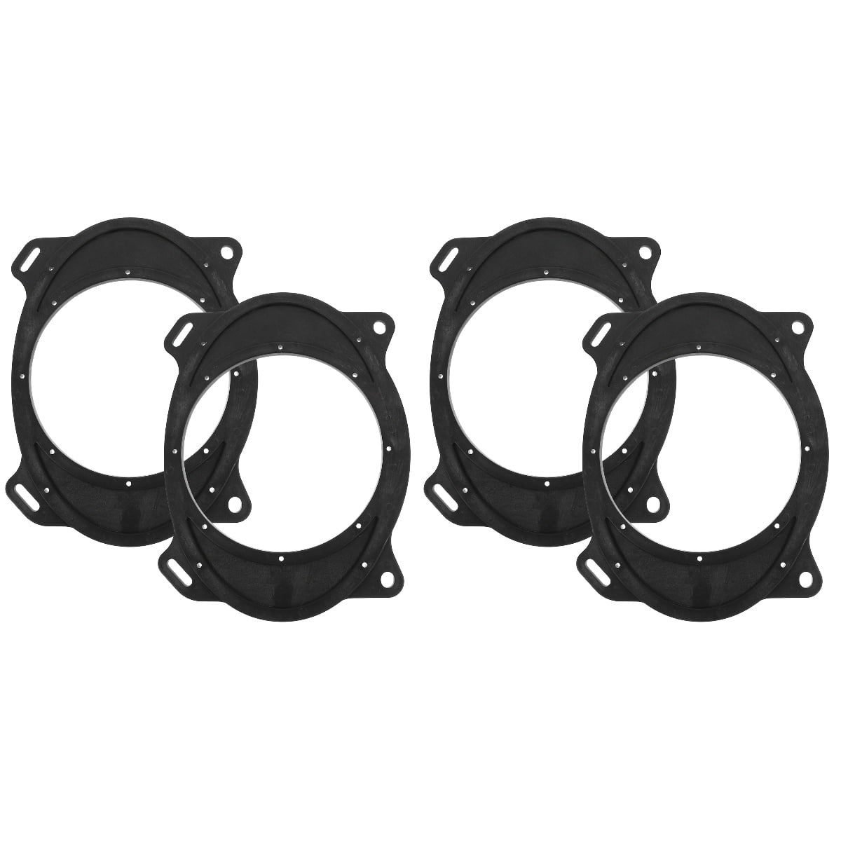 Set of 2 Car Audio Washers Blackw Car Speaker Rings Auto Speaker
