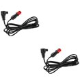 thumbnail image 1 of Set of 2 Car Fridge Power Cable Refrigerators Portable Freezer Adapter Black, 1 of 8