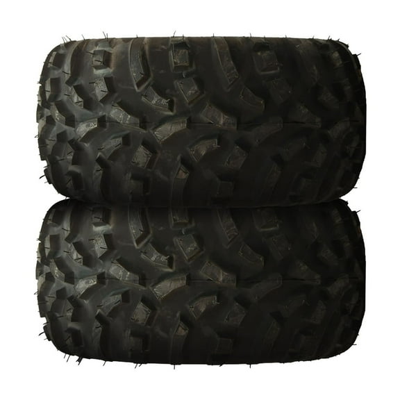 Set of 2 Carlisle AT489 25/10-12 63F B Tires