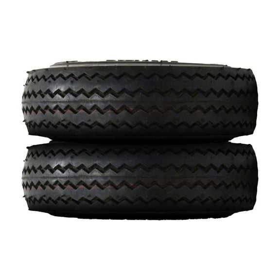 Set of 2 Carlisle Sawtooth 4.80/4-8 57A3 A Tires