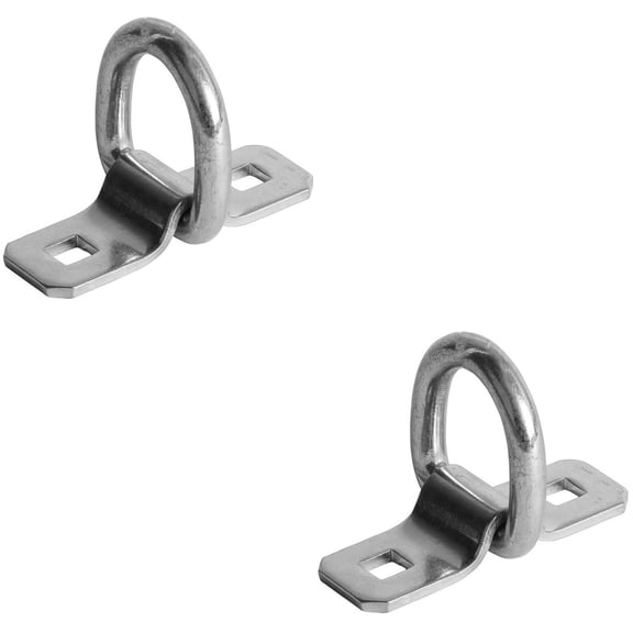 Set of 2 Cars Tow Hook for Automotive Trailer Ring Tow Hook Automobile Tow Hook Rear Bumper Tow Hook Towing Ring