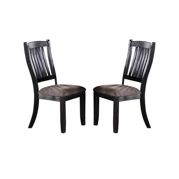 Set of 2 Chairs, Sturdy Build / Convenient Dining Chairs for Big Meals