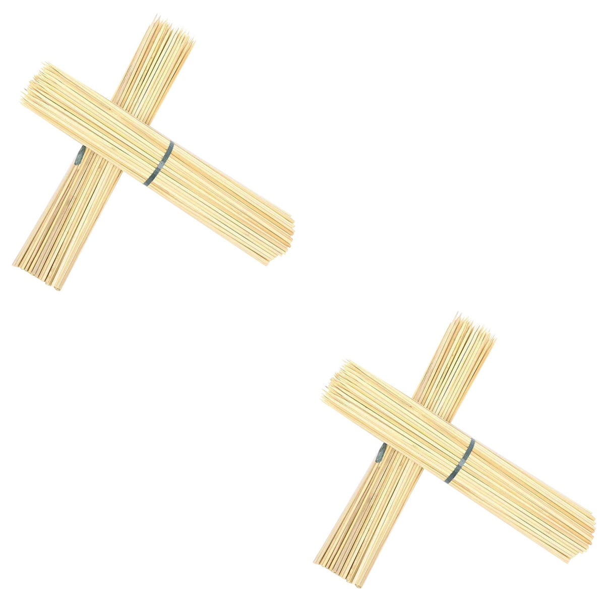 RENACLIPY Renaclipy Beige Bamboo Skewers Durable Bbq Picks for Grilling 4Packs