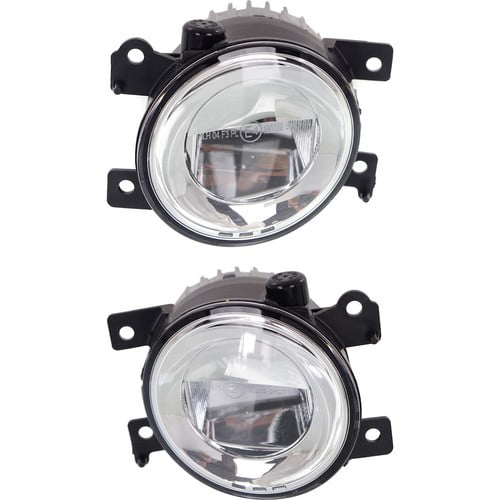 Set of 2 Clear Lens Fog Light For 2014-15 Infiniti Q50 LH & RH CAPA w/ Bulbs