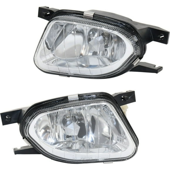 Set of 2 Clear Lens Fog Light For Benz 2500 3500 Sprinter Left & Right Fits select: 2010-2013 MERCEDES-BENZ SPRINTER 2500