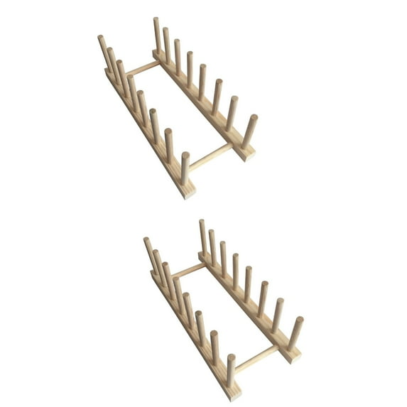 Set of 2 Clothes Drying Rack Dish Drying Rack Bookstand Drying Rack Dish Drainer Book Rack